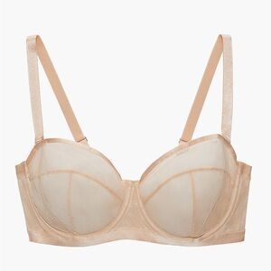 Savage x Fenty Mesh Strapless Bra Size 36D NWT